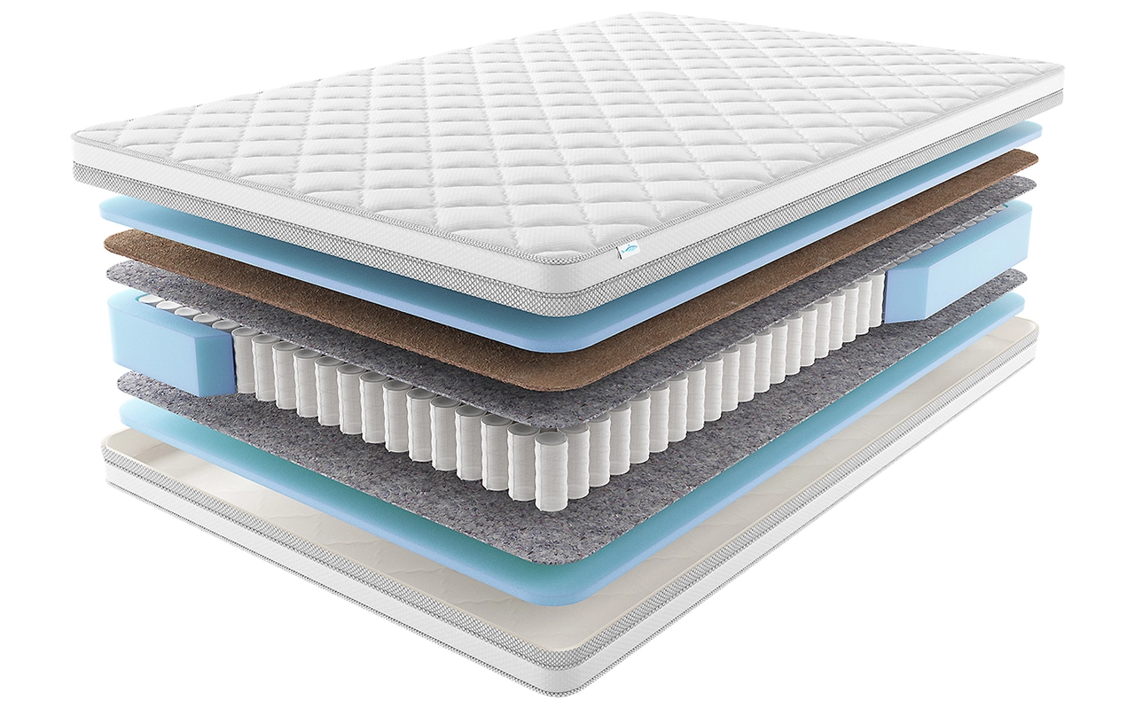 

Матрас Flepers Smart Cumo 180x200 см, Белый, Smart Cumo