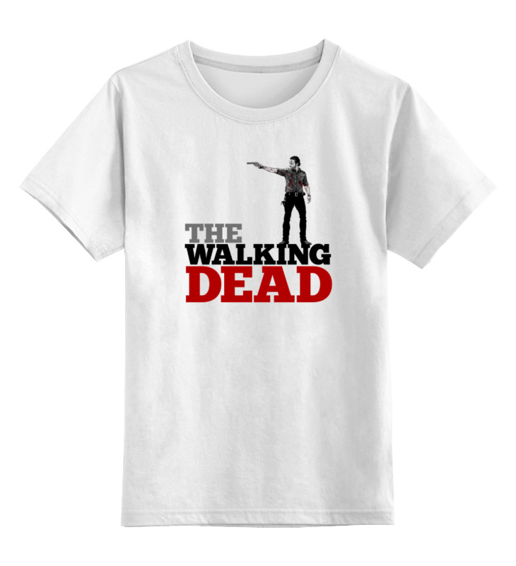 

Футболка детская Printio The walking dead цв. белый р. 104, The walking dead