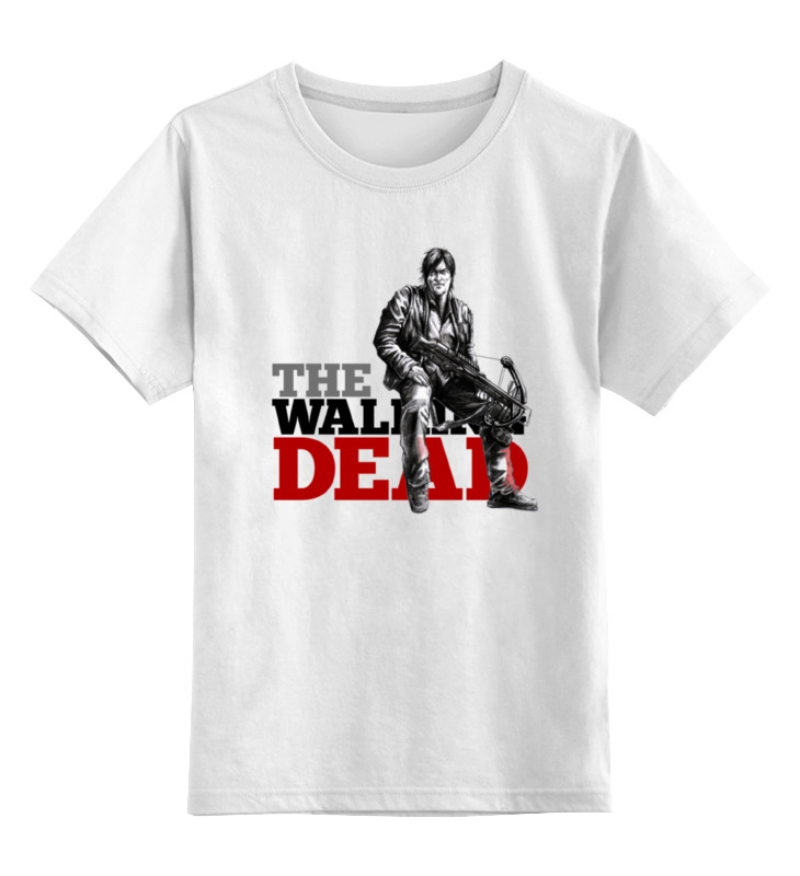 

Футболка детская Printio The walking dead цв. белый р. 104, The walking dead