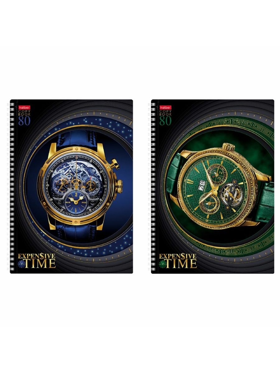 

Тетрадь А4, 80 л., гребень, 4 шт