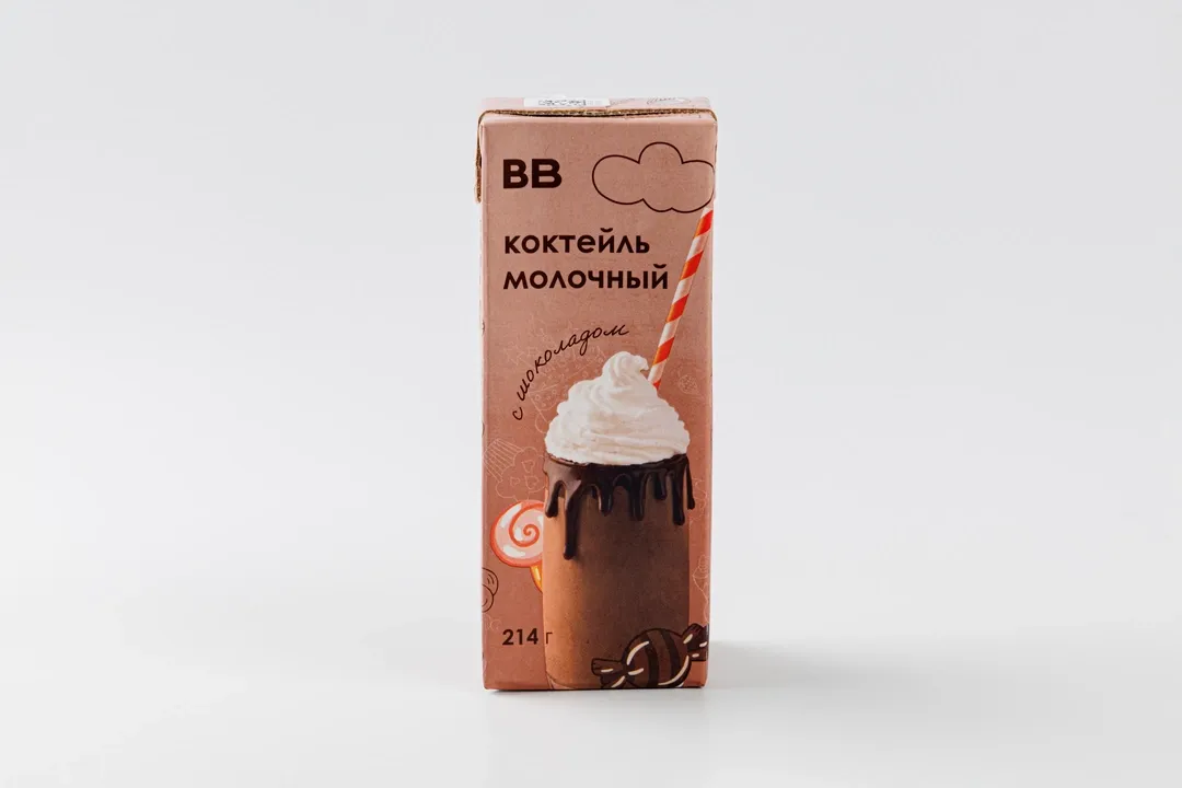 

Молочный коктейль ВкусВилл шоколад 3% БЗМЖ 214 мл