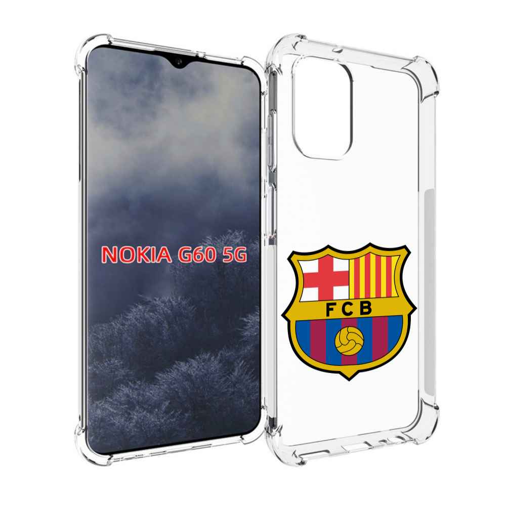 

Чехол MyPads ФК FCB Барселона для Nokia G60 5G, Прозрачный, Tocco