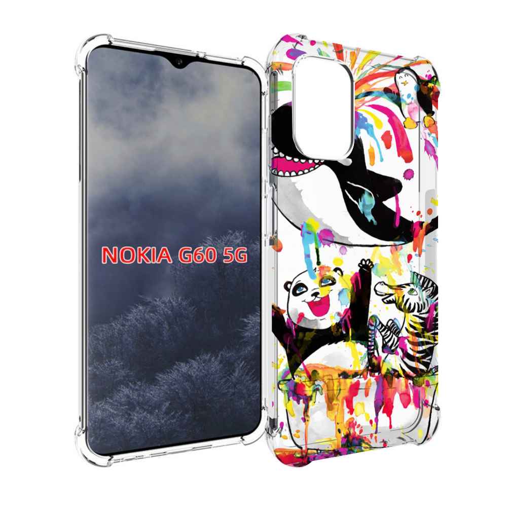 

Чехол MyPads Хиппи кит для Nokia G60 5G, Прозрачный, Tocco