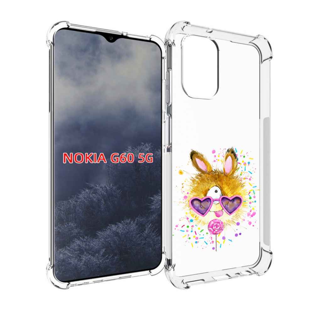 

Чехол MyPads Чупя для Nokia G60 5G, Прозрачный, Tocco