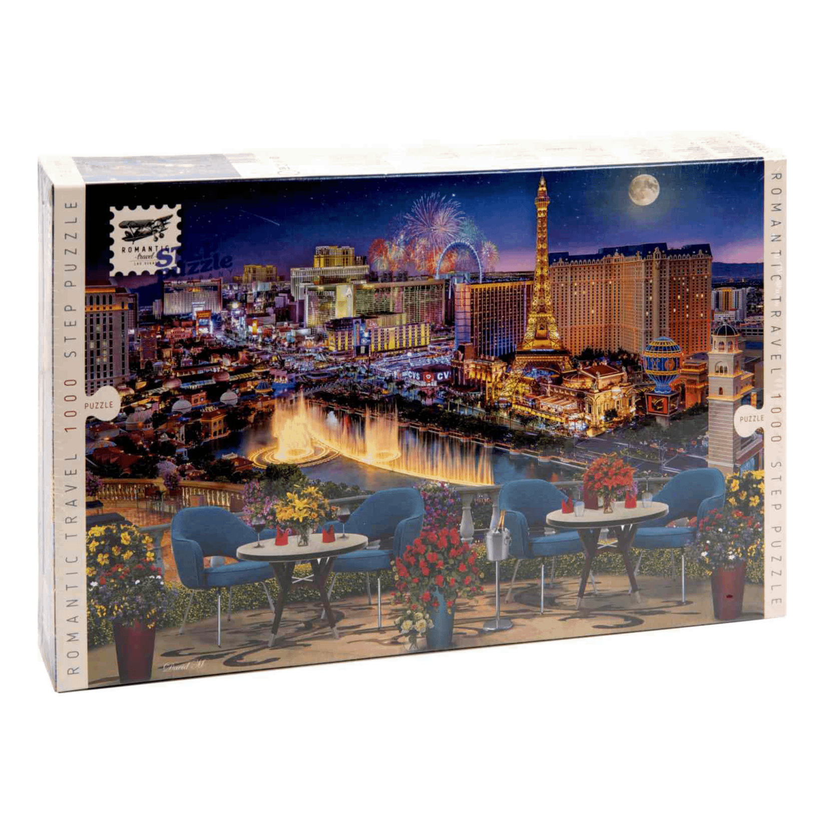 

Пазл классический Step Puzzle Romantic Travel Лас-Вегас 1000 деталей