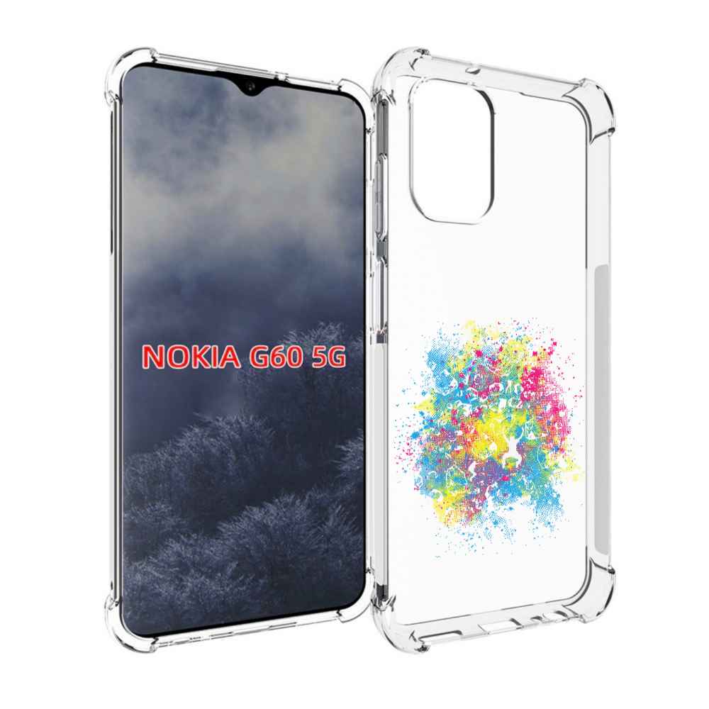

Чехол MyPads акварель абстракция для Nokia G60 5G, Прозрачный, Tocco