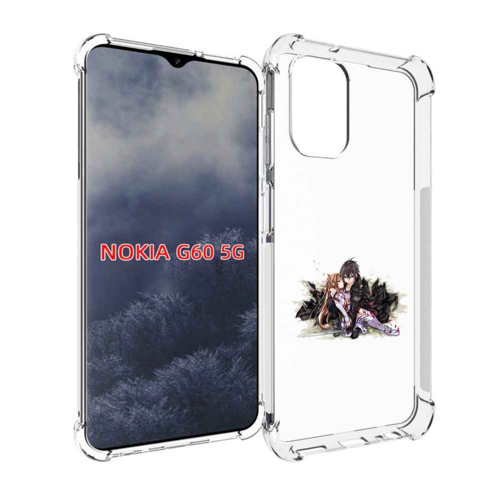 

Чехол MyPads аниме асуна для Nokia G60 5G, Прозрачный, Tocco