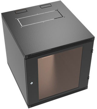 

Шкаф монтажный C3 Solutions WALLBOX LIGHT 6-63 B (NT176959) настенный 6U 600x350мм пер.дв.