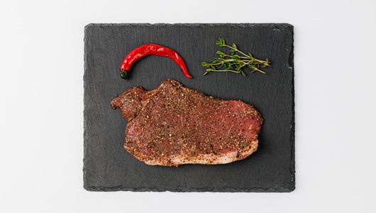 

Стейк говяжий ВкусВилл Стриплойн с перцем и тимьяном охлажденный 180 г