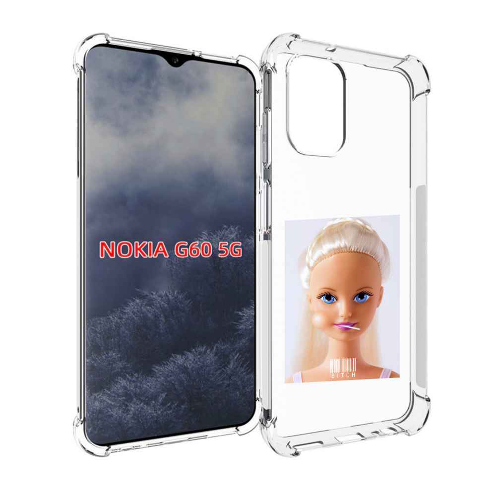 

Чехол MyPads барби для Nokia G60 5G, Прозрачный, Tocco