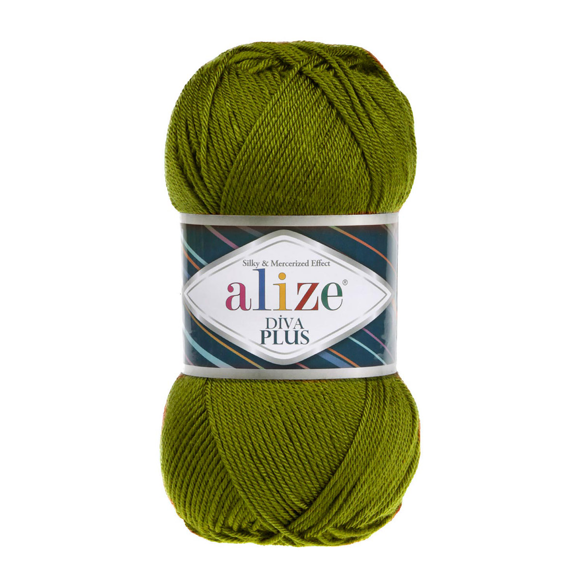 

Пряжа Alize 7725810_00036 Diva Plus 233 оливковый, Diva Plus