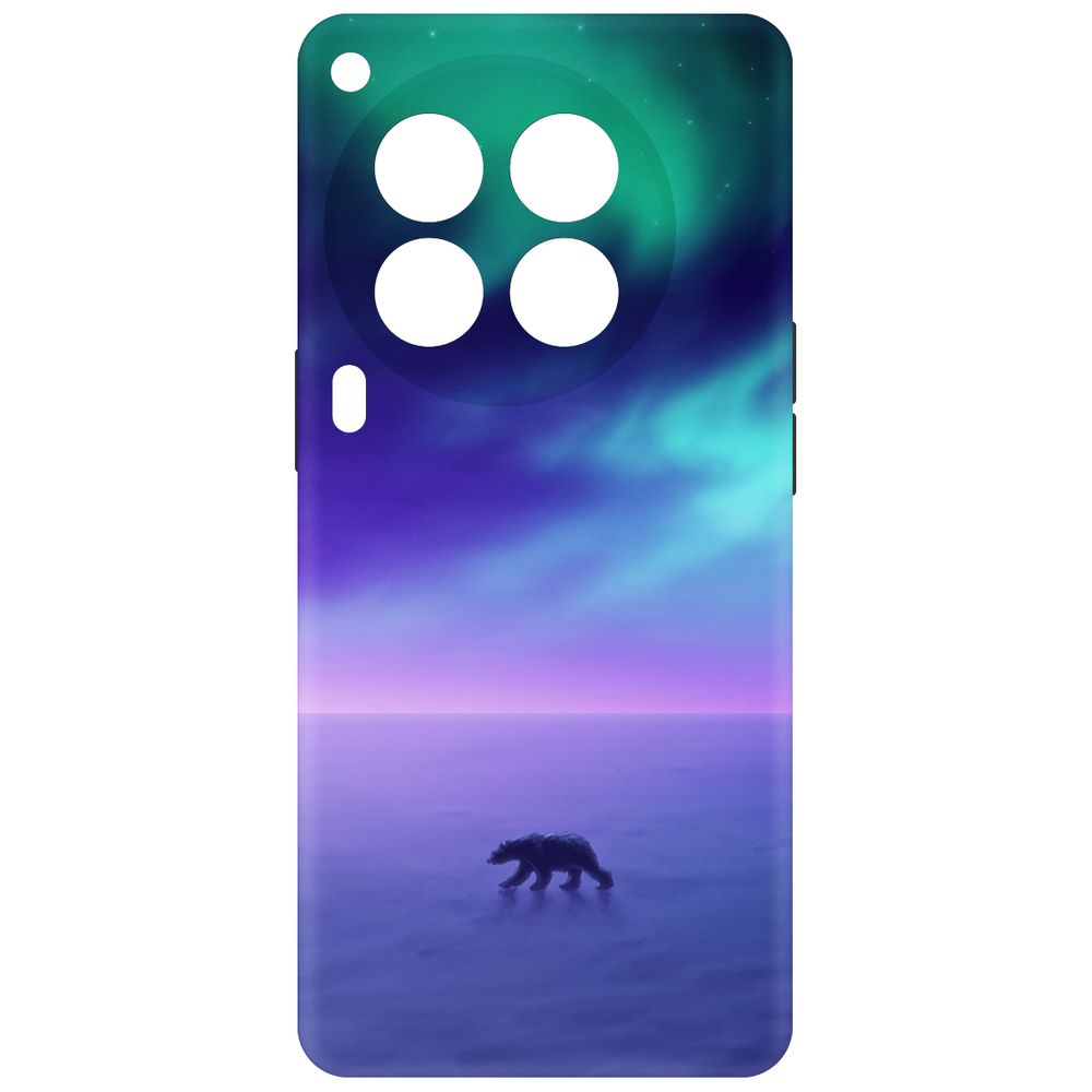 

Чехол-накладка Krutoff Soft Case Северное Сияние для TECNO Camon 30 Premier 5G черный