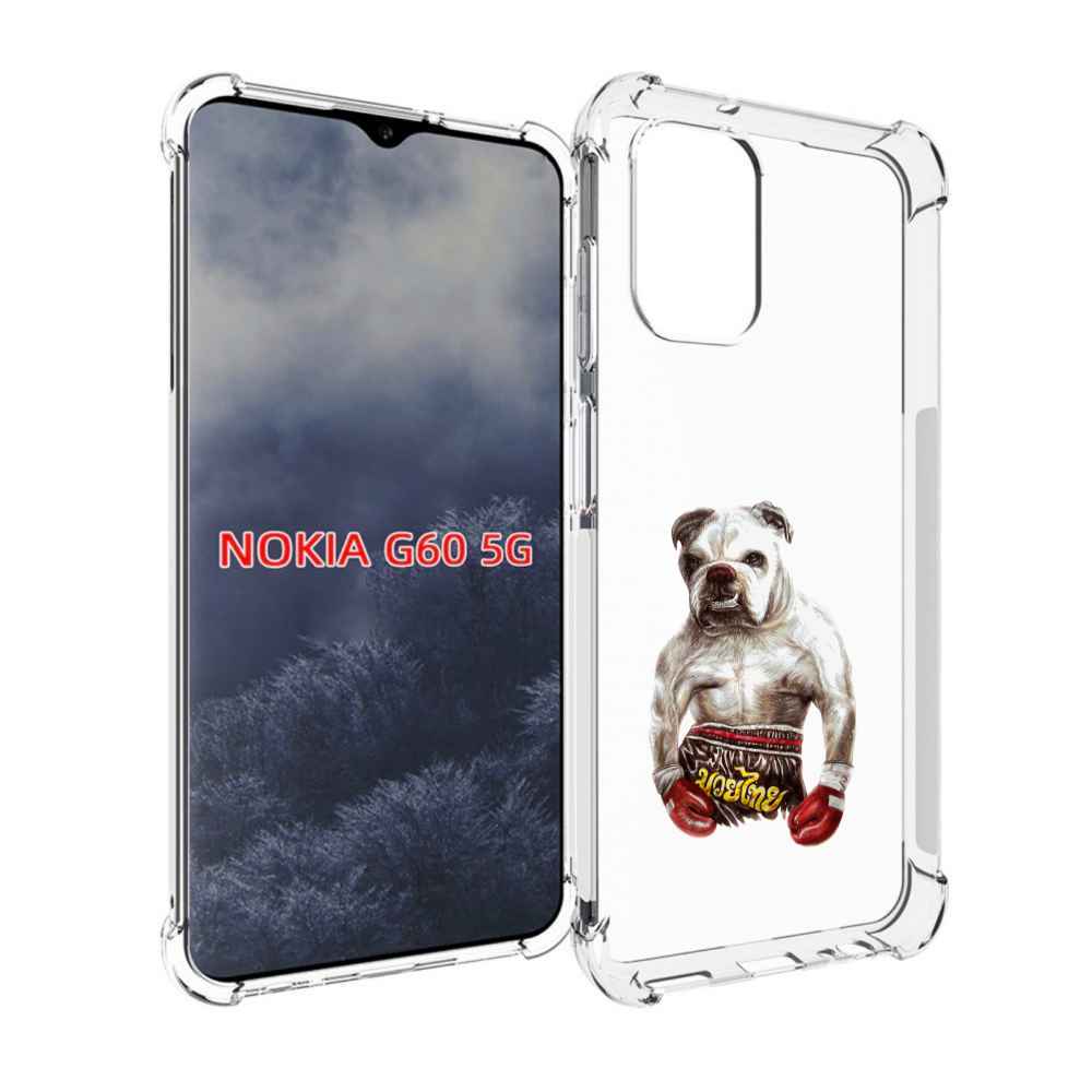 

Чехол MyPads боксер для Nokia G60 5G, Прозрачный, Tocco