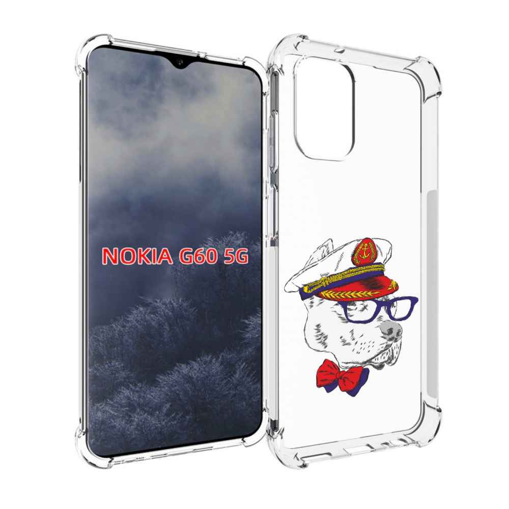 

Чехол MyPads бульдог для Nokia G60 5G, Прозрачный, Tocco