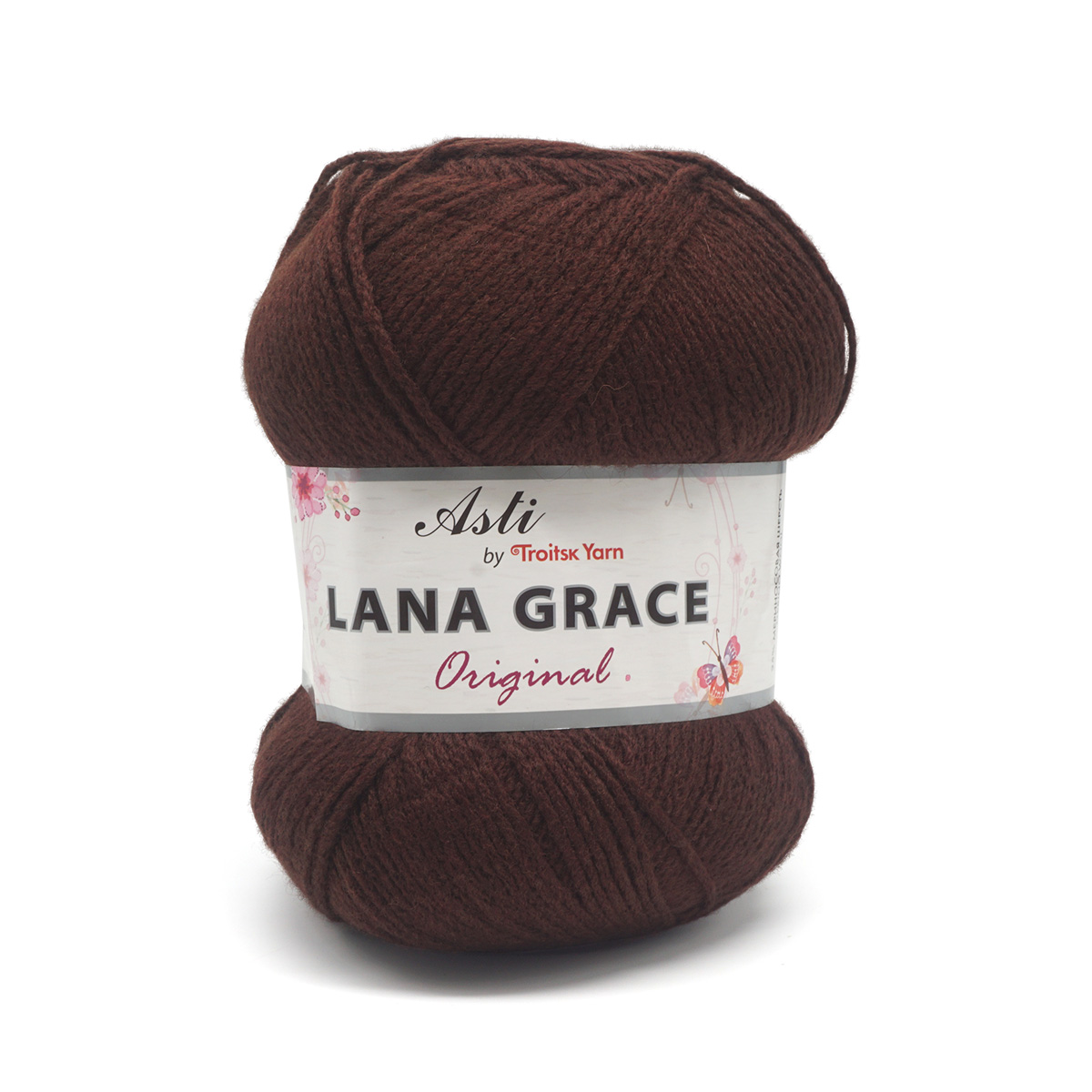 

Пряжа Пряжа из Троицка 553342_00031 Lana Grace Classic 0412 шоколад, Lana Grace Classic