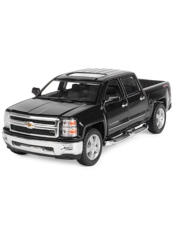 

Машинка металлическая Chevrolet Silverado черный
