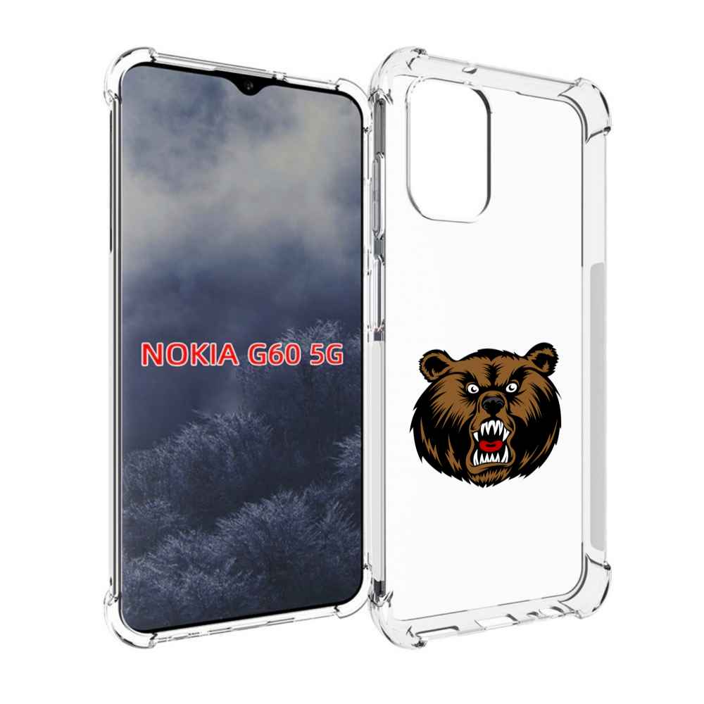 

Чехол MyPads бурый для Nokia G60 5G, Прозрачный, Tocco