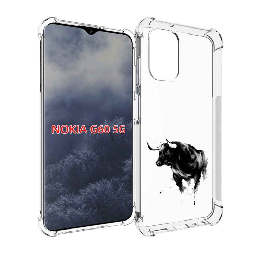 

Чехол MyPads бык для Nokia G60 5G, Прозрачный, Tocco