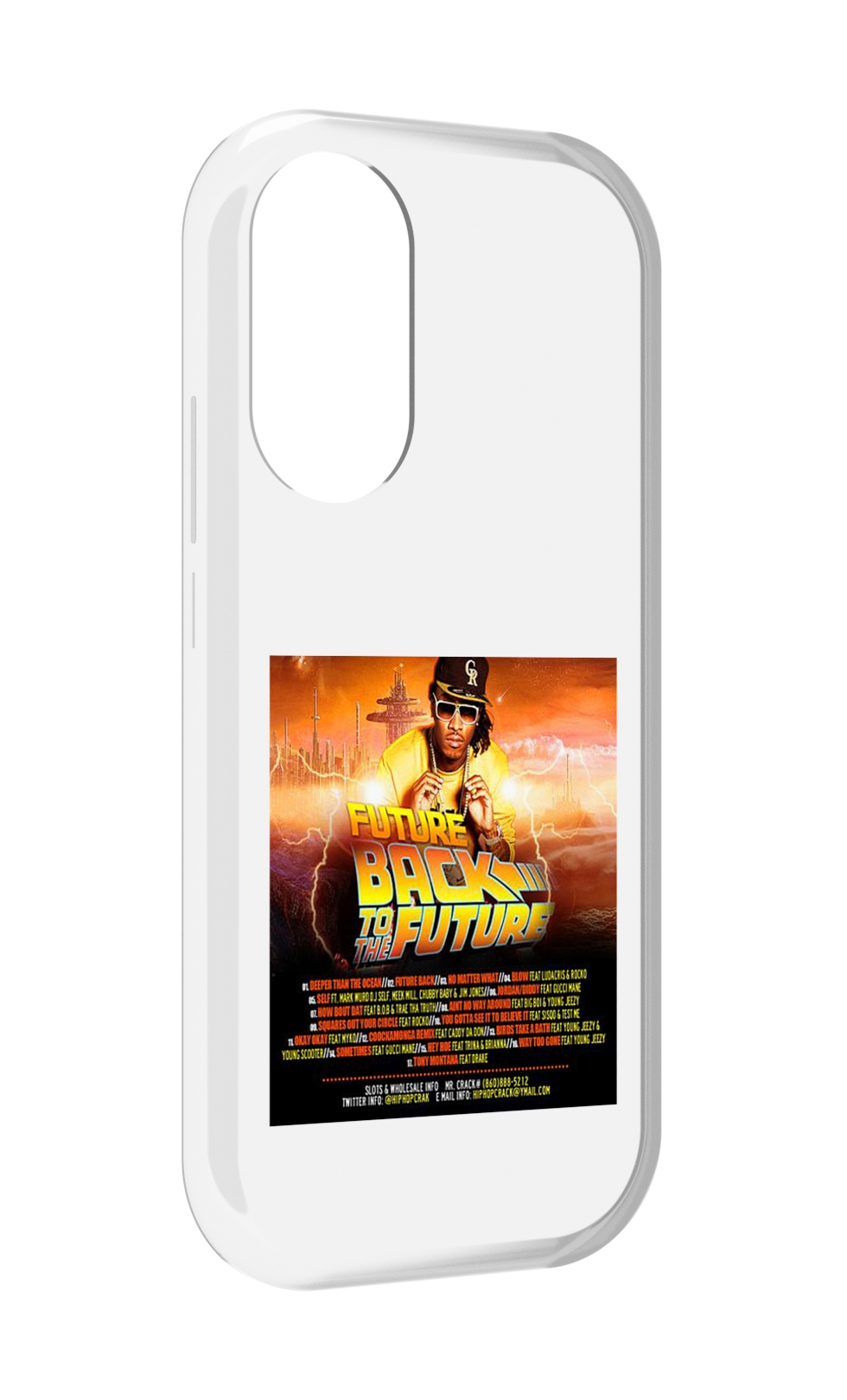 Чехол MyPads Future - Back To The Future для Honor X7