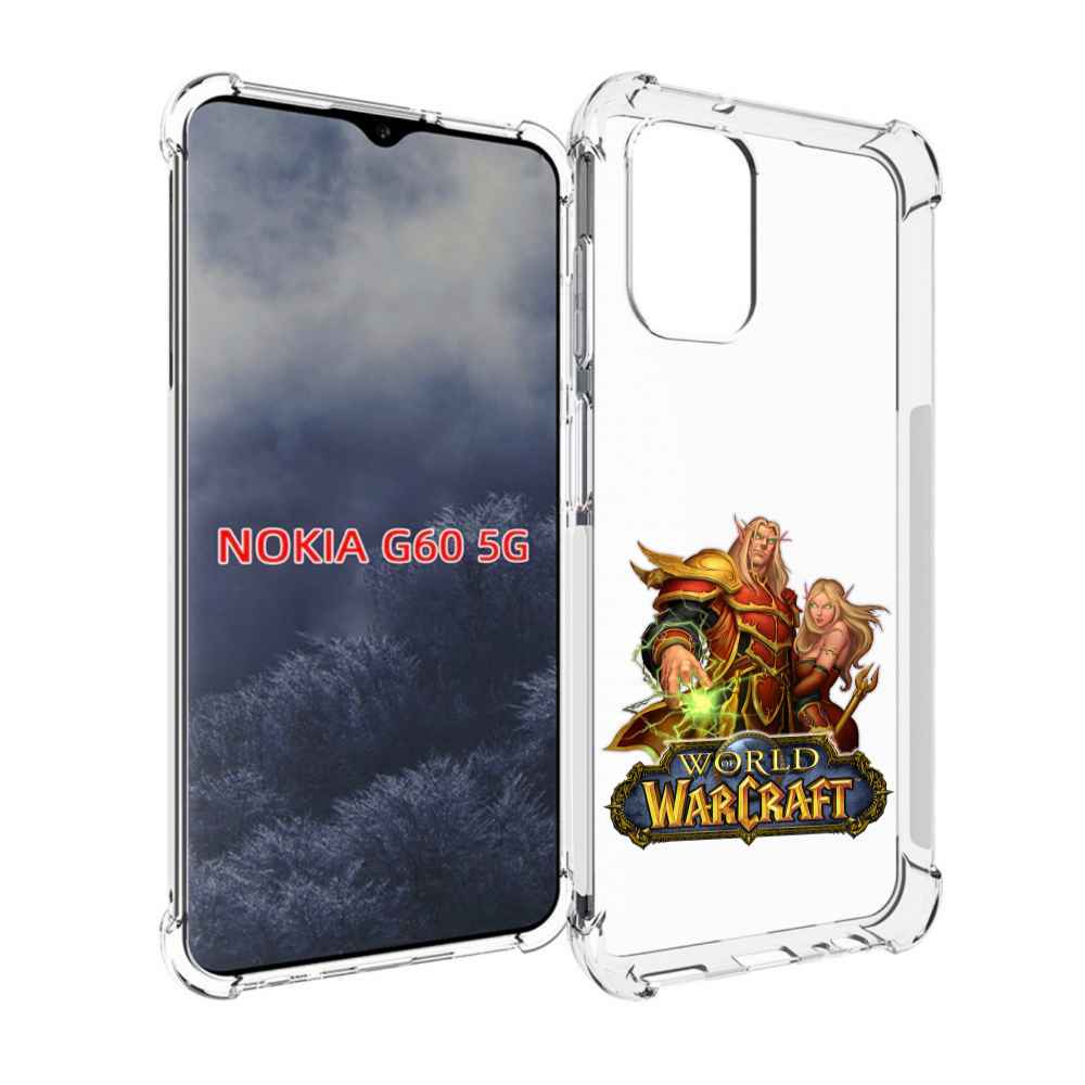 

Чехол MyPads варкрафт2 для Nokia G60 5G, Прозрачный, Tocco