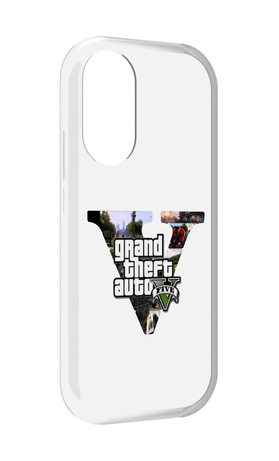 

Чехол MyPads GTA 5 логотип для Honor X7, Прозрачный, Tocco