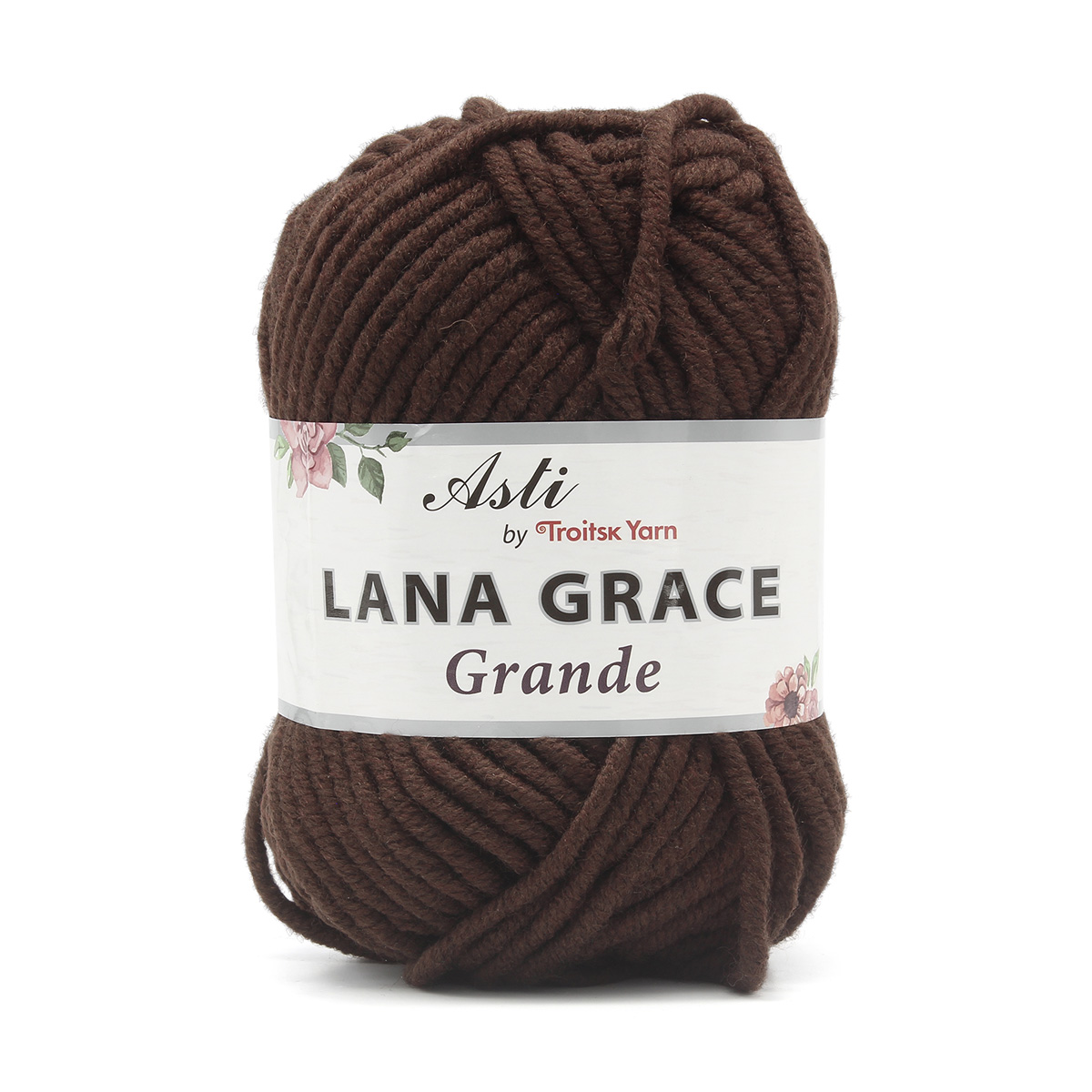 

Пряжа Пряжа из Троицка 503507_00023 Lana Grace Grande 0412 шоколад, Lana Grace Grande