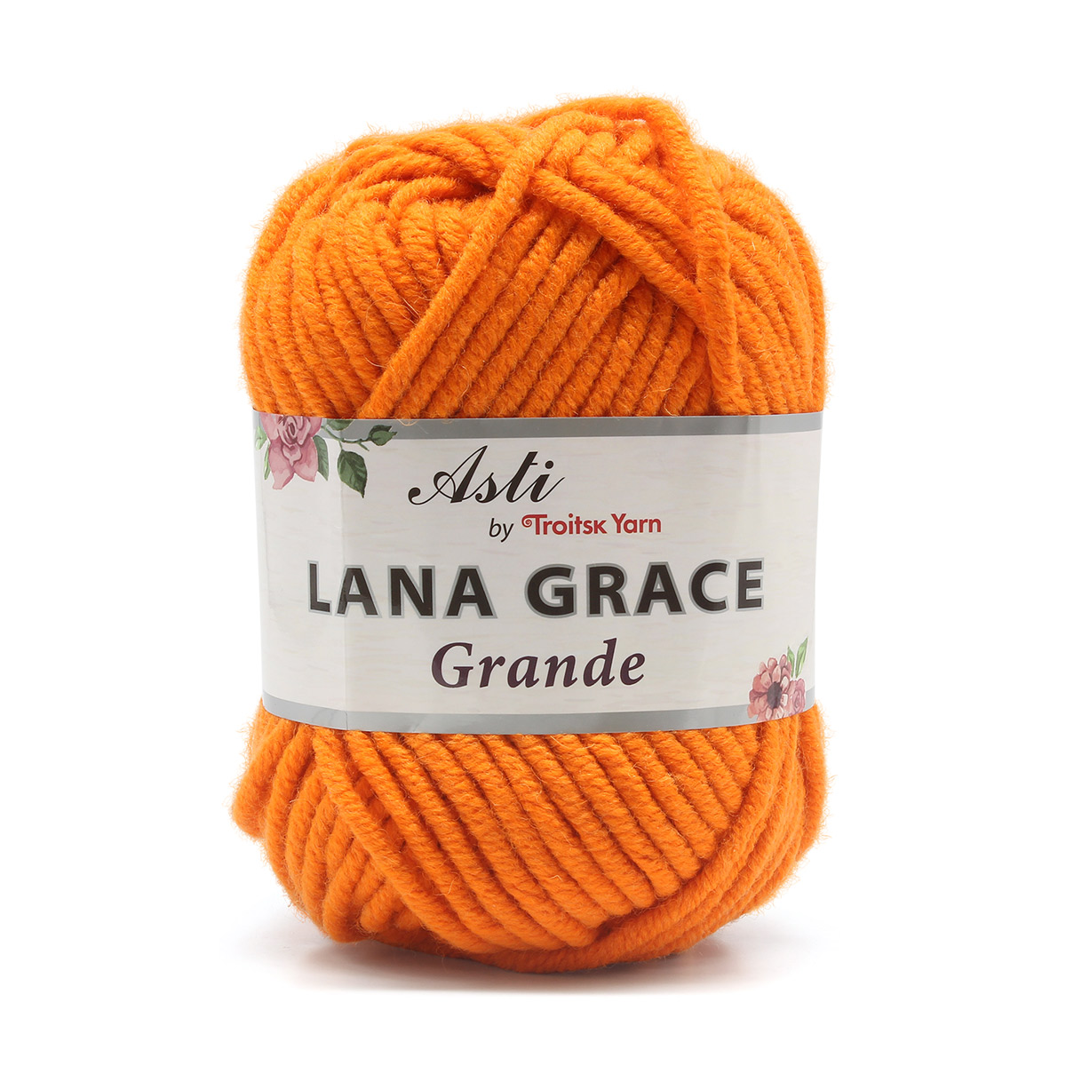 

Пряжа Пряжа из Троицка 503507_00026 Lana Grace Grande 2410 апельсин, Lana Grace Grande