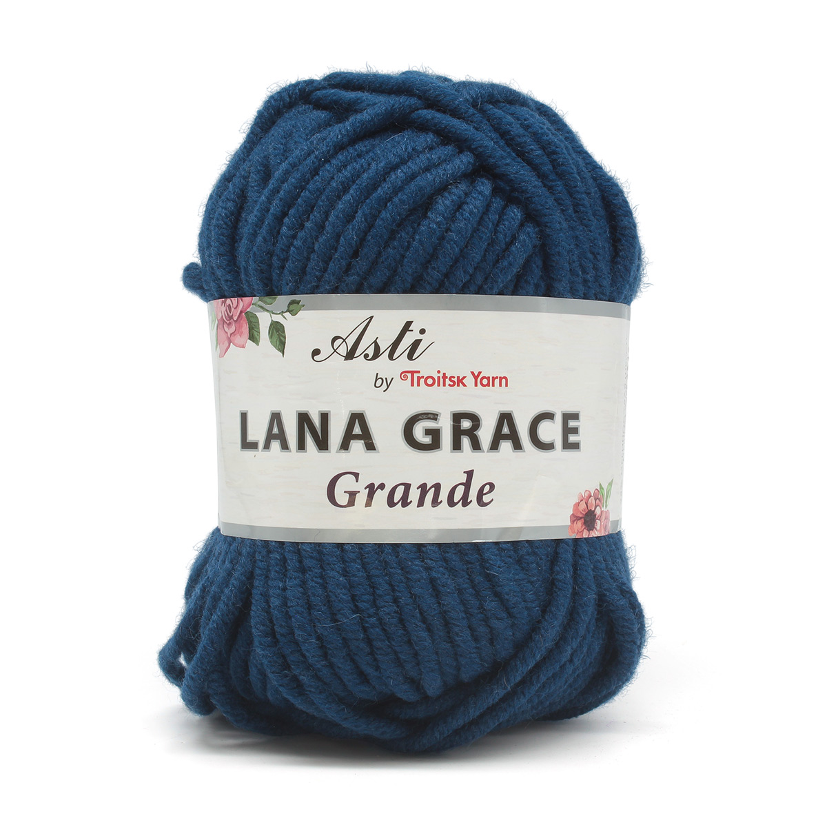 

Пряжа Пряжа из Троицка 503507_00028 Lana Grace Grande 3605 синий, Lana Grace Grande