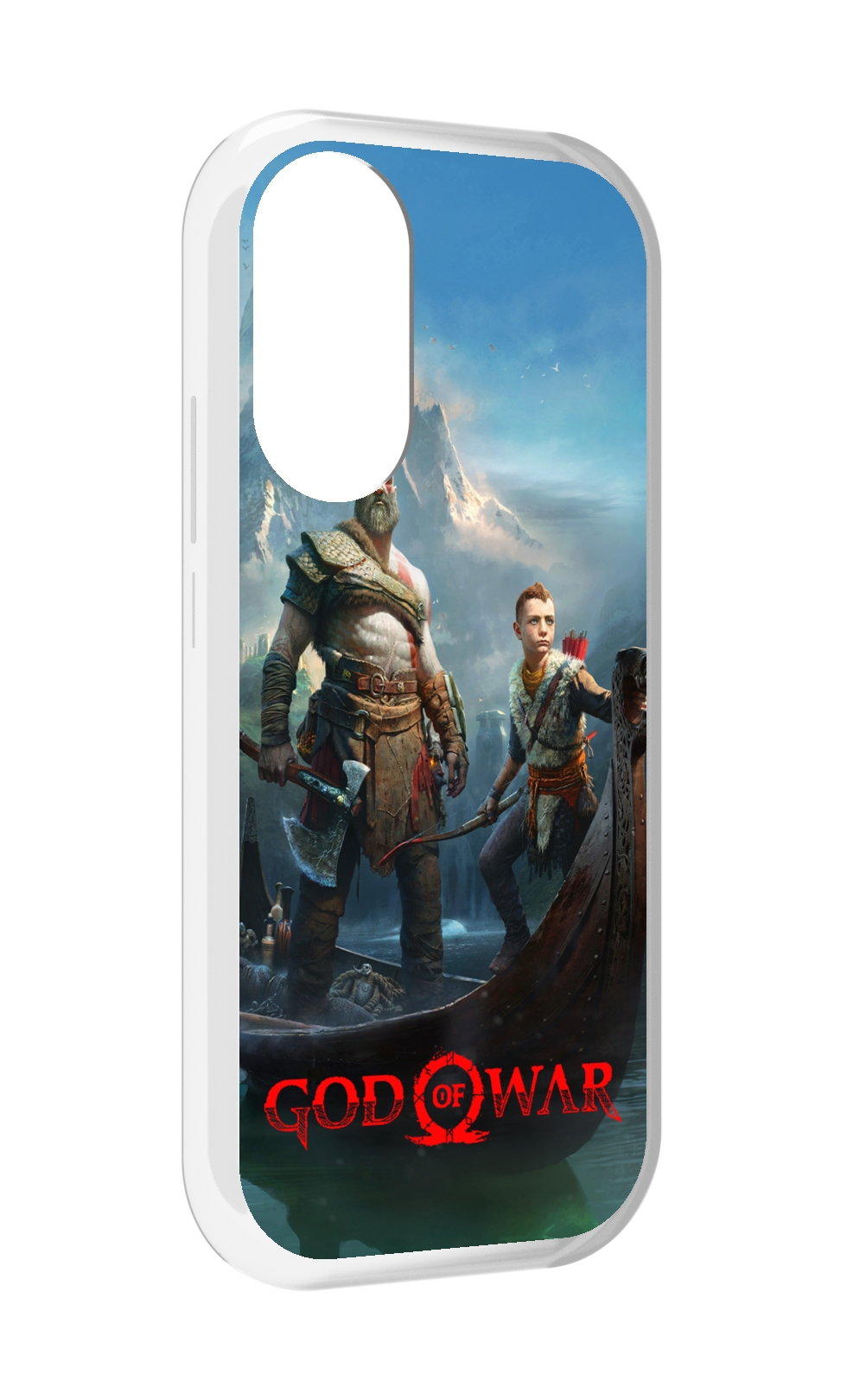 

Чехол MyPads God Of War Кратос Атрей для Honor X7, Прозрачный, Tocco