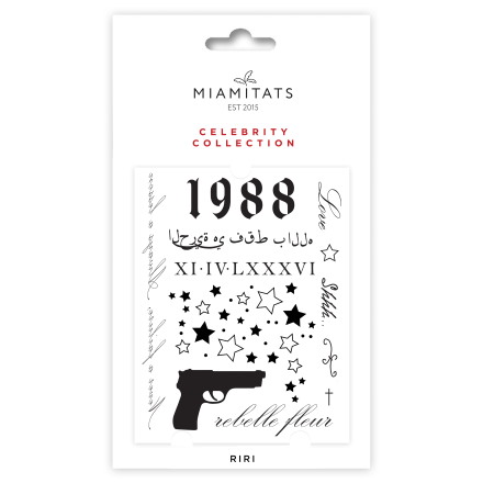 

Переводные тату Miami Tattoos, Riri