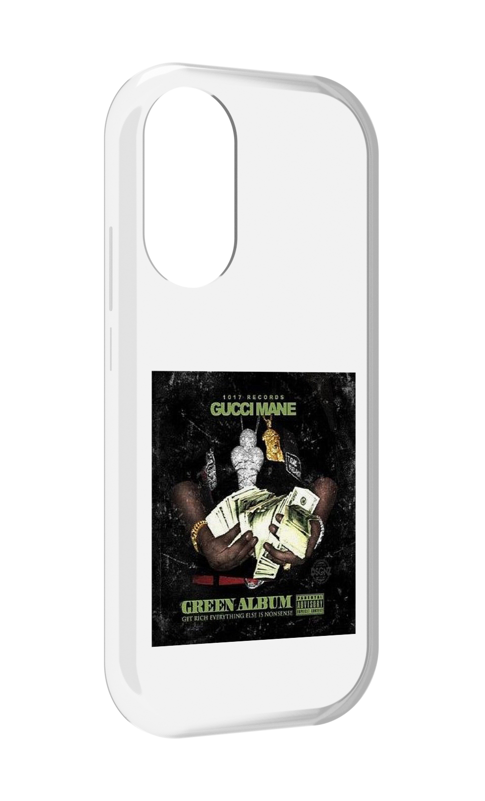 

Чехол MyPads Gucci Mane & Migos - The Green Album для Honor X7, Прозрачный, Tocco