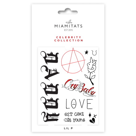

Переводные тату Miami Tattoos Lil P