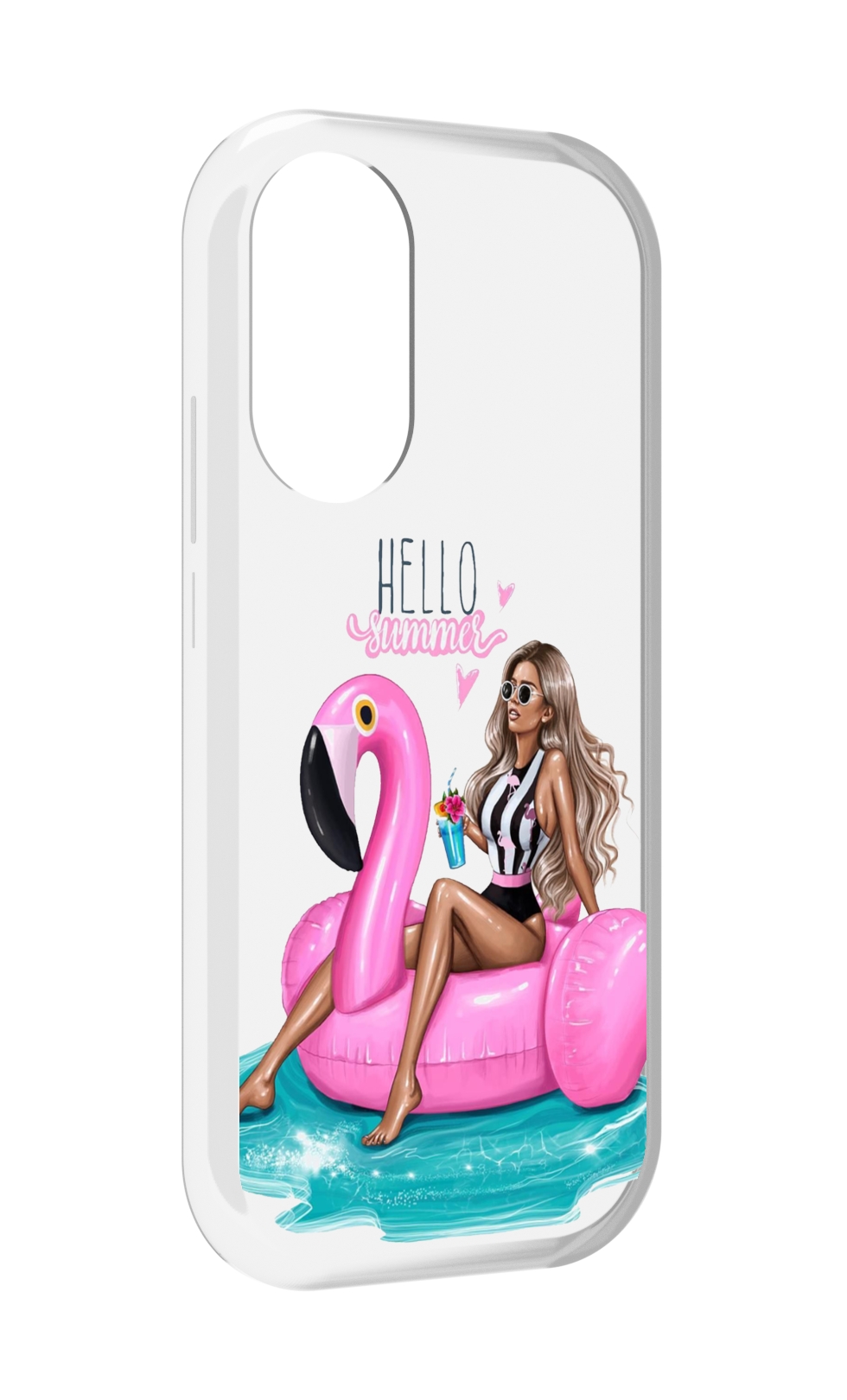 

Чехол MyPads Hello-summer для Honor X7, Прозрачный, Tocco