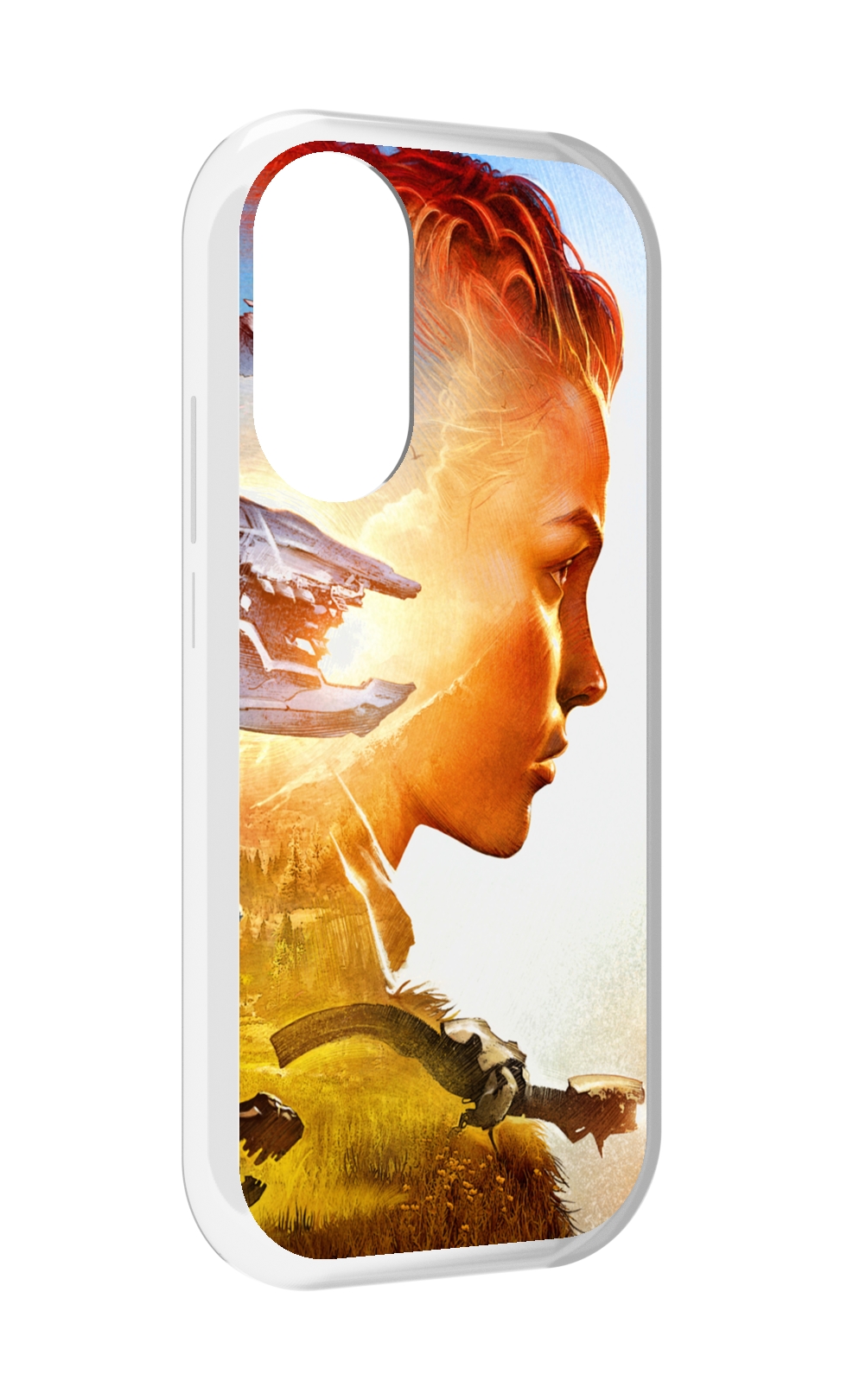 

Чехол MyPads Horizon Zero Dawn art для Honor X7, Прозрачный, Tocco