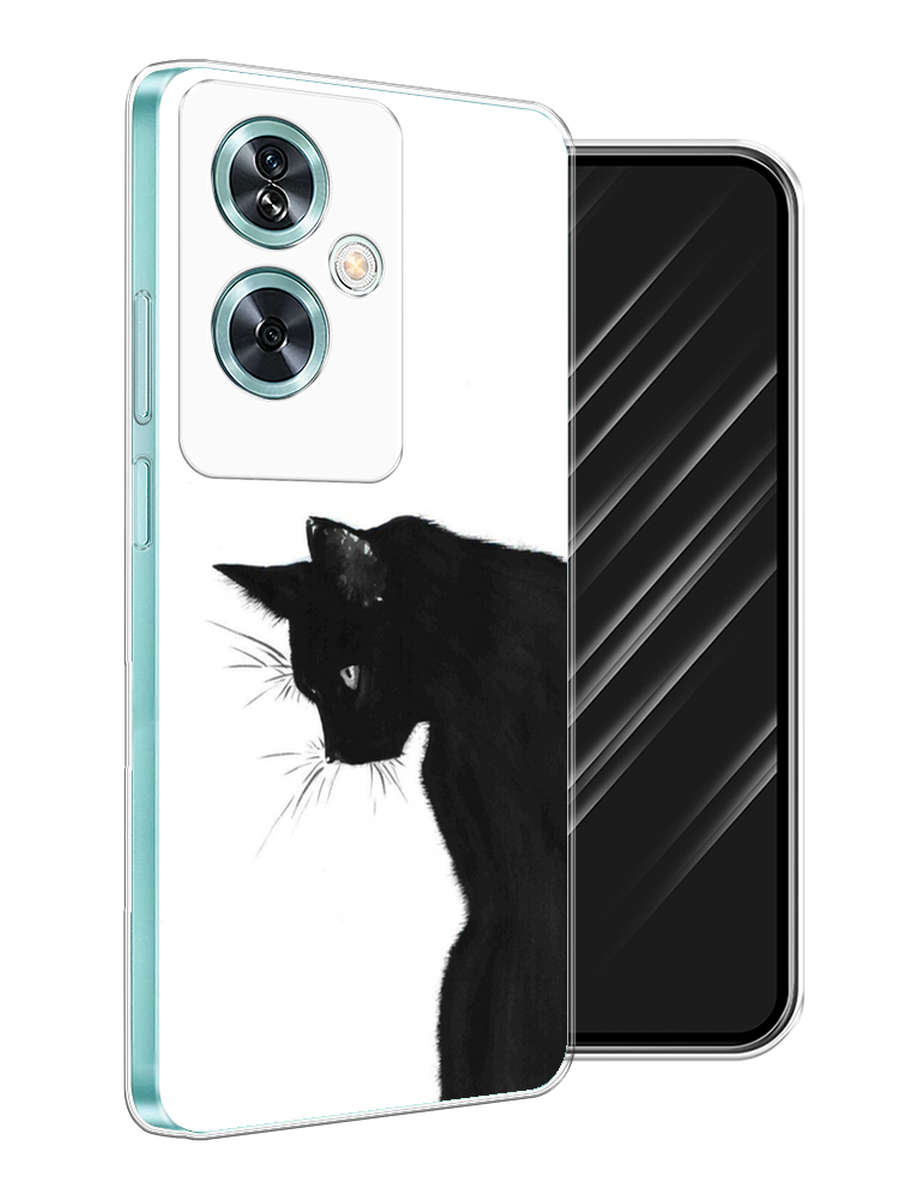 

Чехол Awog на OnePlus Nord N30 SE "Black cat", Черный;белый, 154950-1