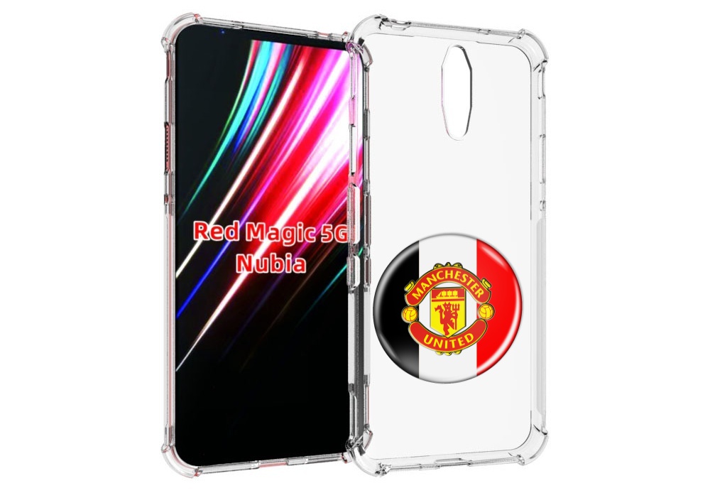 Чехол MyPads фк манчестер юнаи?тед мужской для ZTE Nubia Red Magic 1 5G