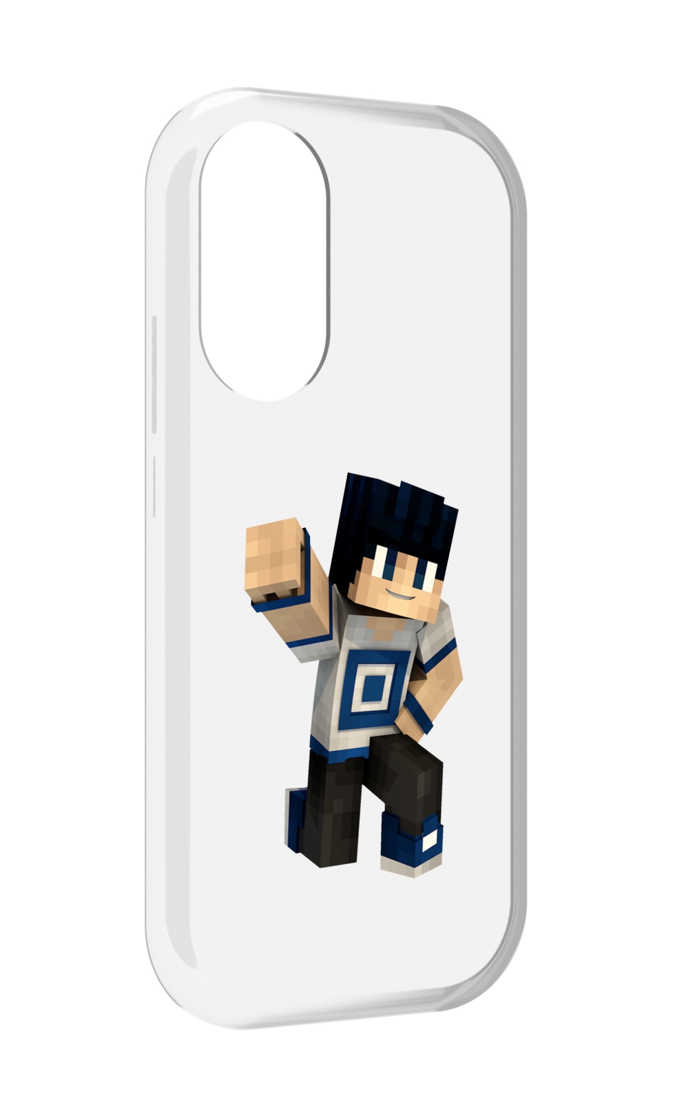 

Чехол MyPads Minecraft-1 для Honor X7, Прозрачный, Tocco