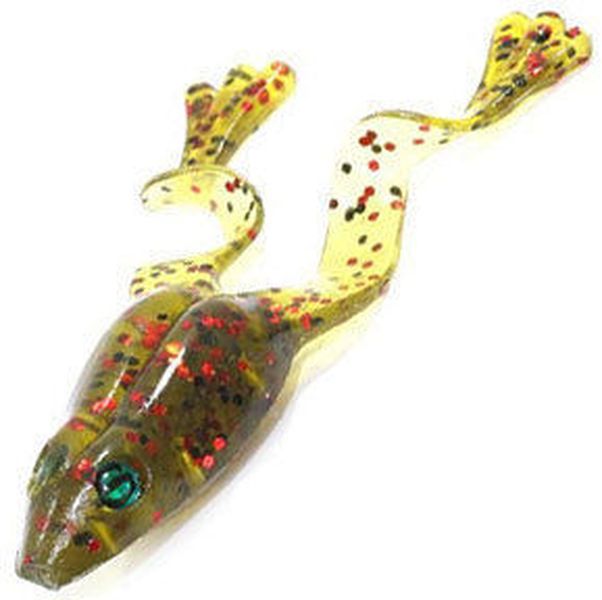 

Силиконовые приманки для рыбалки Sprut Mittsu Frog 60 CRT, 1 упаковка по 5 штук (желтый /, Mittsu Frog