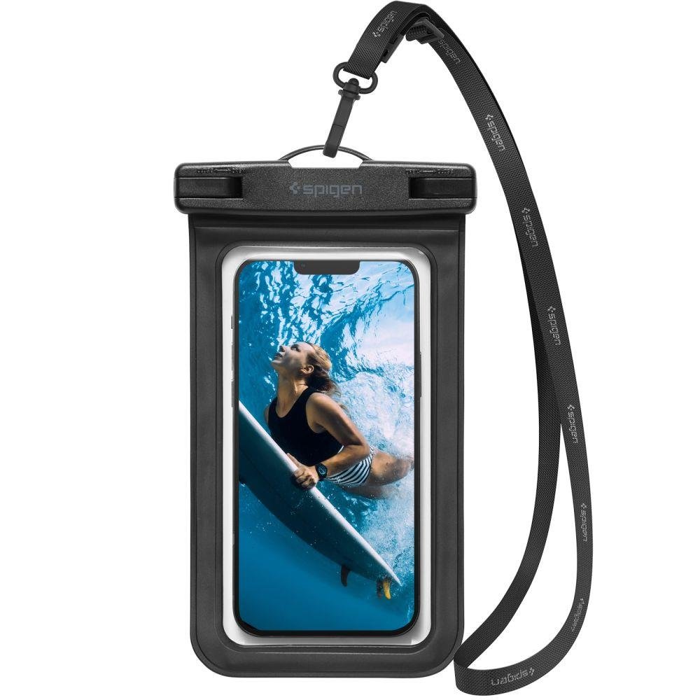 

Водонепроницаемый универсальный чехол Spigen - A601 Waterproof - Черный - 1 шт - AMP04525, Чехол для Смартфонa A601 Waterproof Universal