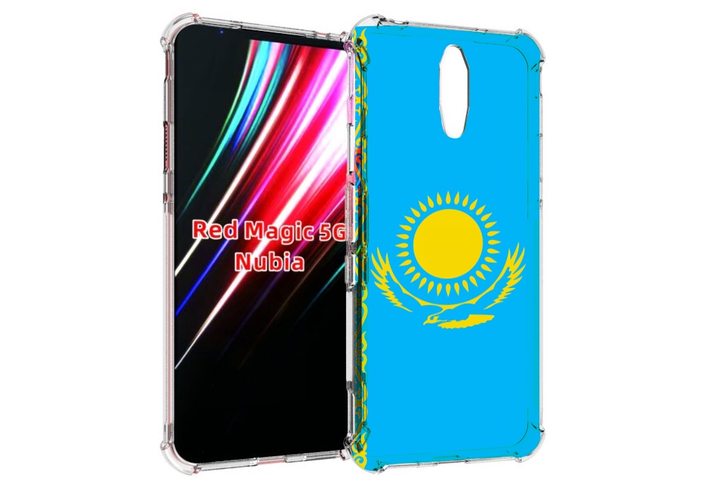 

Чехол MyPads флаг Казахстана-1 для ZTE Nubia Red Magic 1 5G, Прозрачный, Tocco