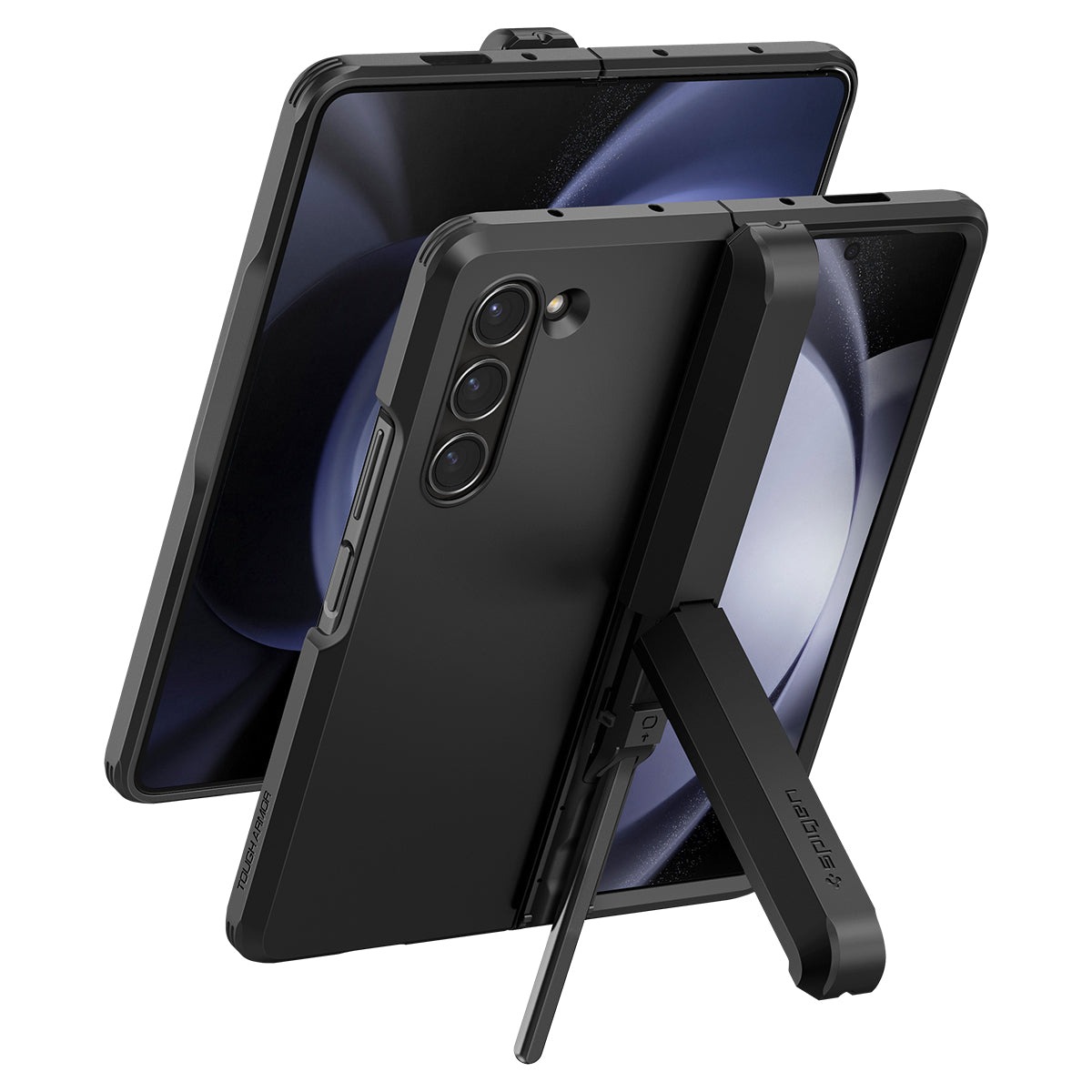 

Чехол Spigen для Galaxy Z Fold 5 - Tough Armor - Черный - ACS06214, Galaxy Z Fold 5 - Tough Armor