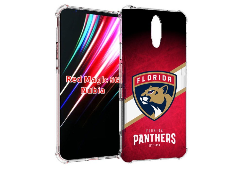 

Чехол MyPads флорида пантерс для ZTE Nubia Red Magic 1 5G, Прозрачный, Tocco