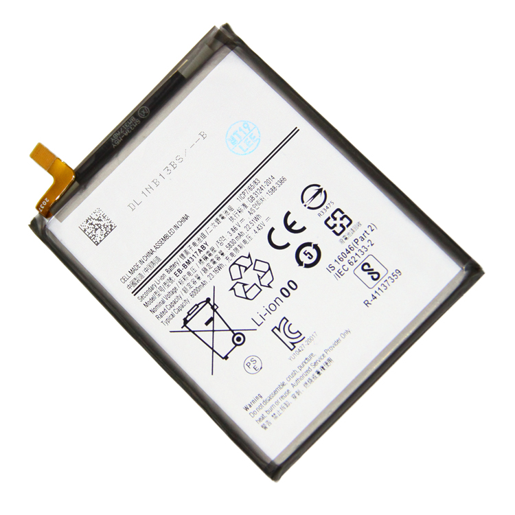 фото Аккумуляторная батарея для samsung sm-m317f (galaxy m31s) (eb-bm317aby) 6000 mah promise mobile