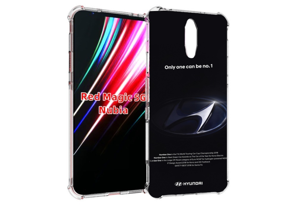 

Чехол MyPads хендаи hyundai 3 для ZTE Nubia Red Magic 1 5G, Прозрачный, Tocco
