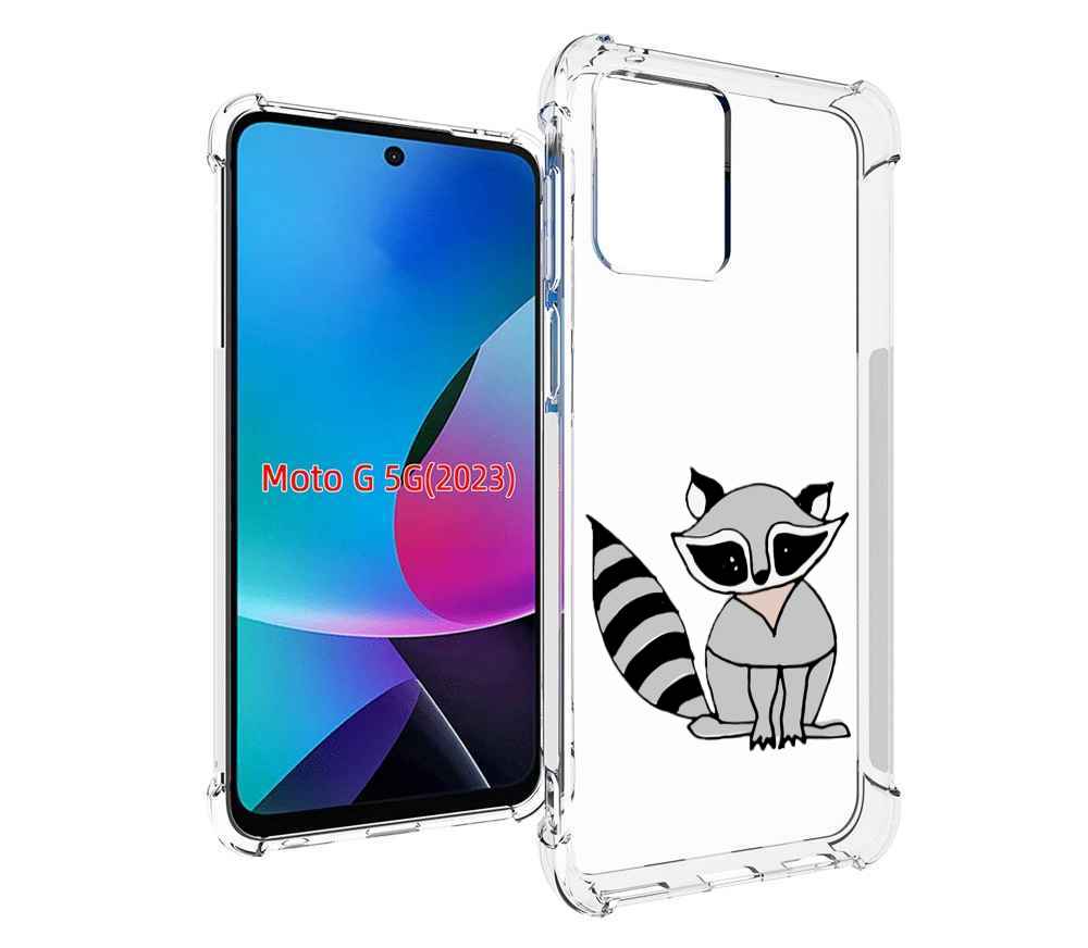 Чехол MyPads Енотик для MOTO G 5G 2023
