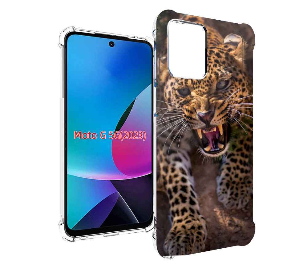 

Чехол MyPads Злой-гепард для MOTO G 5G 2023, Tocco