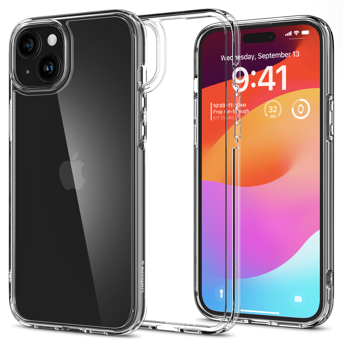 

Чехол Spigen для iPhone 15 Plus - Crystal Hybrid - Прозрачный - ACS06459, iPhone 15 Plus - Crystal Hybrid