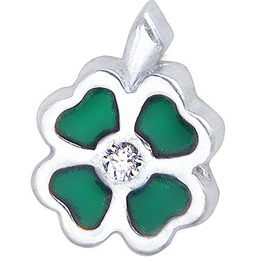 

Бегунок из серебра Эстет 01П153287Э-1, фианит, 01П153287Э-1