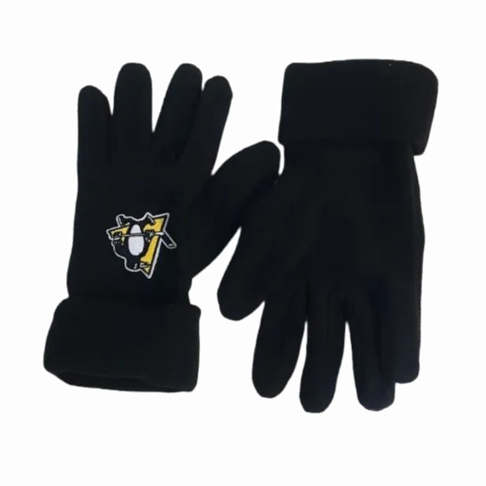 Перчатки женские VENTIS Pittsburgh Penguins черные, р. S-M