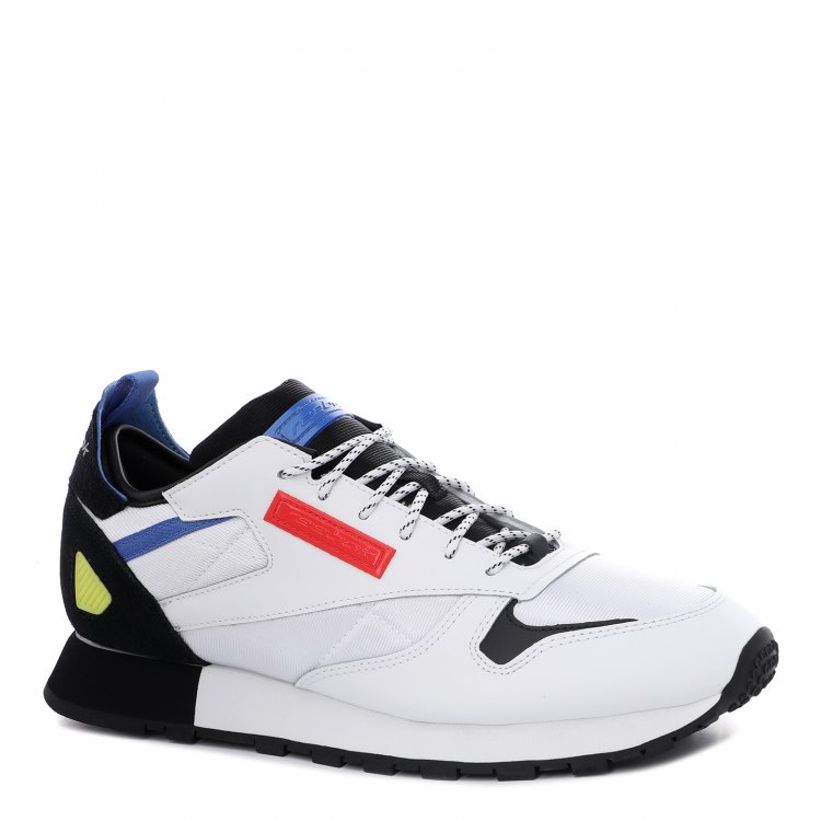 фото Кроссовки мужские reebok cl leather reedux белые 40.5 eu